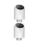 Actionneur De Commande Vanne Thermostatique Radiateur TRV Compatible avec Le Chauffage Domestique RéDuit Les CoûTs De Chauffage(2pc zigbee)