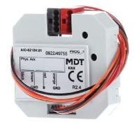 MDT Actionneur de commutation KNX, 2 fois, 0-10V, entrée/sortie commutable