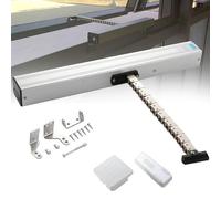Actionneur de fenêtre électrique automatique avec télécommande et interrupteur mural pour puits de toit, serres, aérations de toit, longueur de course réglable de 300 mm à 1000 mm pour une ventilation