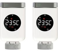 Actionneur de radiateur intelligent ZigBee, télécommande par application, intégration de lavocale, 2 PCS ZigBee