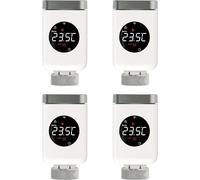 Actionneur de radiateur intelligent ZigBee, télécommande par application, intégration de lavocale, 4 PCS ZigBee