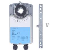 Actionneur de registre électrique EVTSCAN 230 VAC, couple de 8 Nm, avec commande marche/arrêt et interrupteurs auxiliaires, pour systèmes CVC, ventilation, unités de traitement