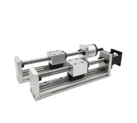 Actionneur de Robot simple motorisé de Table coulissante de scène de mouvement de Rail de vis à billes motorisée de 60mm de large(1.2Nm Motor kit,350mm Stroke SFU1605)