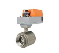 Actionneur de vanne à Boisseau sphérique Robinet à tournant sphérique réglable à commande électrique, 4-20mA 0-10V, en acier inoxydable, 1/4 "-2", eau, pétrole, gaz(DN50,220V)