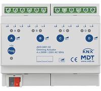 Actionneur de variateur KNX 4 voies, 6TE, REG, 250 W, 230 VAC avec mesure de la puissance active