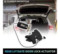 Actionneur De Verrouillage De Hayon Arrière De Remplacement Avec Câble Pour Nissan Sentra 2007-2012 Assemblage De Loquet De Hayon No.84630Et02A Noir