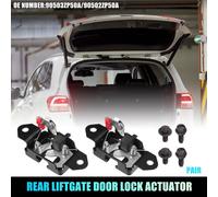 Actionneur De Verrouillage De Porte Arrière De Remplacement Pour Nissan Frontier 2005-2021 Ensemble De Loquet De Hayon No.90503Zp50A/90502Zp50A Noir 1 Paire