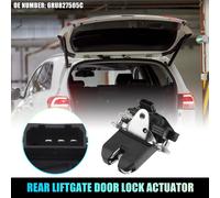 Actionneur De Verrouillage De Porte Arrière De Remplacement Pour Skoda Fabia Roomster 2006-2015 Ensemble De Loquet De Hayon No.5J0827501B/5J0827501C Noir