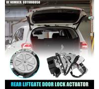 Actionneur de verrouillage de porte arrière de remplacement pour Toyota Sienna 2004-2010 Ensemble de loquet de hayon No.6911008050 Ton argenté