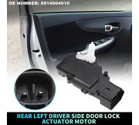 Actionneur De Verrouillage De Porte Électrique De Remplacement Arrière Gauche Pour Conducteur Pour Toyota Tacoma 2000-2004. Remplace Le Numéro 6914004010. Couleur : Noir.