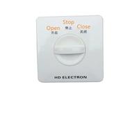 Actionneur de volet d'air électrique DF-AI AC220V 16Nm 17s 7W Interrupteur de commande d'entraînement de volet d'air réglable for vanne de tuyau de ventilation(Switch AC220V 24V)