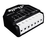 Actionneur de volet roulant - SHELLY - Wave Z-Wave+ - Electrique filaire - Noir - Commande à distance