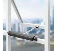 Actionneur d'ouvre-fenêtre électrique Ouvre-fenêtre automatique à chaîne (24 V), actionneur d'ouvre-fenêtre électrique avec télécommande, ouvre-chaîne motorisé(400mm)