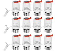 Actionneur électrique modèle VA80 230 V pour chauffage au sol avec connexion M30 x 1,5 assure une fermeture sécurisée en cas de panne de courant pour la protection du système (blanc)