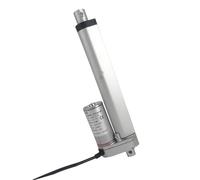 Actionneur linéaire 12 V/24 V CC, course de 150 mm, charge 500 N, moteur tubulaire multifonction Mécanique(24v)