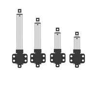 Actionneur linéaire 12 V avec Course et Charge réglables for Applications de télécommande(Load 50N,Stroke 50mm)