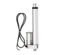 Actionneur linéaire 12 V DC 200 mm 1000 N haut moteur électrique avec interrupteurs de fin de course, étanche IP65 robuste - pour automatisation, solaire, fauteuil roulant