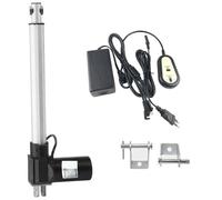 Actionneur linéaire à course 12v, 1 pièce, 25mm-1000mm, 1 jeu de contrôleur de commutateur de poignée d'alimentation cc + 1 support de montage(900mm Stroke,30mm s 500N)