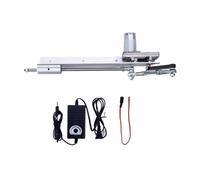 actionneur linéaire à Cycle alternatif, actionneur linéaire DC 12/24V, vitesse continue, course de tige push-pull, moteur alternatif automatique(24V Push 3-15cm,60 RPM min)