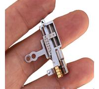 Actionneur linéaire à moteur pas à pas biphasé à 4 fils, course de 11,5 mm, réducteur planétaire de 5 mm, 10,2 ohms