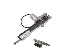 Actionneur linéaire, Actionneur de culbuteur télescopique avec connecteur d'extrémité et adaptateur régulation vitesse Machine linéaire alternative réglable 20 à 80 mm(12V80mm45rpm)