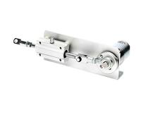 Actionneur linéaire alternatif DC24V 12V Moteur télescopique DIY Tige de poussée-traction Course 15/20/25/30mm Moteur DIY(12V 20RPM,US)