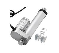 VEVOR Actionneur linéaire 12 V Course 101,6 mm IP54 1000 N 15 mm/s avec support