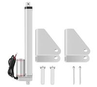 Actionneur linéaire DC 12V 1000N à Course 200 mm, actionneur linéaire Haute Vitesse 10mm / s 12 ", actionneurs à Mouvement linéaire électrique de Levage(200 mm)