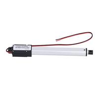 Actionneur Linéaire DC 12V 100mm Interrupteur de Fin de Course Interne Mini Actionneur Linéaire électrique à Faible Bruit pour Appareils Ménagers Médical Automobile(Course 100mm-4mm/s-150N)