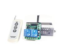 Actionneur Linéaire, DC Contrôleur de moteur 1 2V 24V Module de contrôle moteur moteur RF433M Interrupteur de télécommande HZ sans fil for actionneur linéaire(Beige,24)