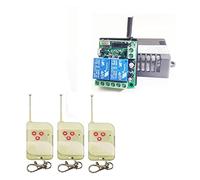 Actionneur linéaire, DC Contrôleur de moteur 1 2V 24V Module de contrôle moteur moteur RF433M Interrupteur de télécommande HZ sans fil for actionneur linéaire, Mouvement flexible(Groen,24)