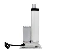 Actionneur linéaire électrique 1000N, tige télescopique 24V 12V DC, 150mm 200mm, plate-forme de levage(DC12V 20mm s 500N,Stroke 200mm)