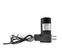 Actionneur linéaire électrique à poussée 1500N DC 12V24V Moteur 30MM50mm100mm150mm200mm250mm300mm350MM400mm 500MM 600MM course(100mm 1500n,12V)