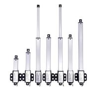 Actionneur linéaire électrique miniature 30 N/60 N/100 N/150 N, contrôleur de moteur 100 mm DC12 V, tige de poussée électrique(LA-YR-Type,150N 4mm s)