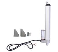 Actionneur Linéaire JS TGZ U1 Actionneur Linéaire électrique avec Support de Montage Moteur à Courant Continu Haute Vitesse 30 Mm S 300N 12VDC IP45 pour Actionneurs à Mouvement