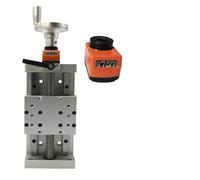 Actionneur linéaire manuel à table coulissante, course effective de 50 à 1000 mm, module avec affichage numérique, compteur de position, volant XYZ(Vertical Display,100mm Stroke)