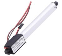 Actionneur linéaire Micro 12 V, Course 150 mm, Force 20 N, Vitesse 30 mm/s, Mini actionneur électrique avec Aile, pour Fauteuil releveur, canapé, lit, certifié CE, 2,2 x 3,6 x 5 cm