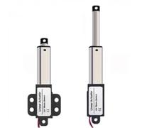 Actionneur linéaire micro-électrique 10 mm DC 12 V 24 V, 20 N/50 N/70 N/150 N, contrôleur de moteur, tige de poussée électrique(12V,Hy-a-type,50n 15mms 5kg)