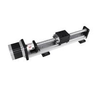 Actionneur linéaire, Module linéaire avec Guide MGN12 et vis à Billes 1204, Compatible avec Moteur Pas à Pas Nema23, Machine CNC 3 ou 4 Axes (Course 200 mm, vis à Billes 1204)