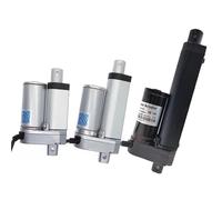 Actionneur linéaire moteur électrique 12V Dc 50mm 30mm course 24V ouvre-fenêtre 100-1500N 1 pièces(Black 50mm,12V 1000N 10mm s)