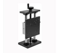 Actionneur linéaire - Rail de table coulissant manuel avec volant, plate-forme de levage d'axe Z pour projets de bricolage CNC, applications de génie mécanique
