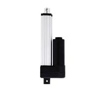 Actionneur linéaire robuste 2500N DC12V, course réglable HA-A2 50-1000mm, étanche IP54 avec double supports et connecteur T2(33mm-S 500N,100mm Stroke)