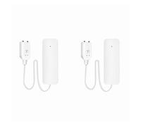 Actionneur linéaire, Senseur d'eau Sensor sans fil Détecteur d'inondation Détection de fuites Alerte Niveau Alarme Smart Accueil(2pcs)