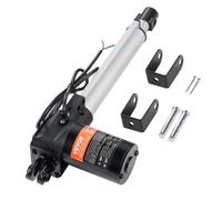 Actionneur Linéaire - VEVOR - Robuste -12V -200 mm 6000N 5 mm-s -avec Support de Montage et Protection IP44