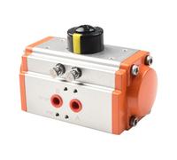 Actionneur pneumatique AT40AT-52 90 rotatif à double effet 5211 x 11 mm 6314 x 14 mm Aluminium At40At-52 Matériaux pneumatiques Corps de valve épais (AT40)