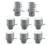 Actionneur pour chauffage au sol 230 V, actionneur Thermot M30 x 1,5 NC sans courant fermé pour chauffage au sol radiateur (8)