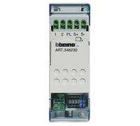 Actionneur Serrure Électrique 2/8 Fils En Boîtier Modulaire 2 DIN BTicino 346230