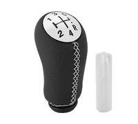 Actionneur Serrure pour Clio pour Megane pour Scenic pour Kangoo Pommeau De Levier Vitesse 5 Vitesses 17 Mm Moteur Verrouillage Porte(White Line)