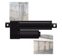 Actionneurs à Mouvement Linéaire 24v IP68, Actionneur Linéaire Faible Bruit, Actionneur Linéaire électrique Alliage d'aluminium, pour électronique, Médical, Poulailler (Color : Noir, Taille : 350mm