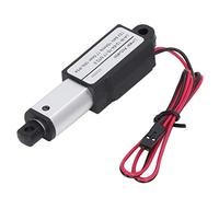 Actionneurs à Mouvement Linéaire, Actionneur électrique Micro Linéaire en Aluminium ABS Miniature DC Alimentation Mini Actionneur de Mouvement pour Machines Agricoles 12V (17,5 mm)